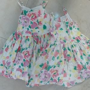 Cute spring floral girls dresses